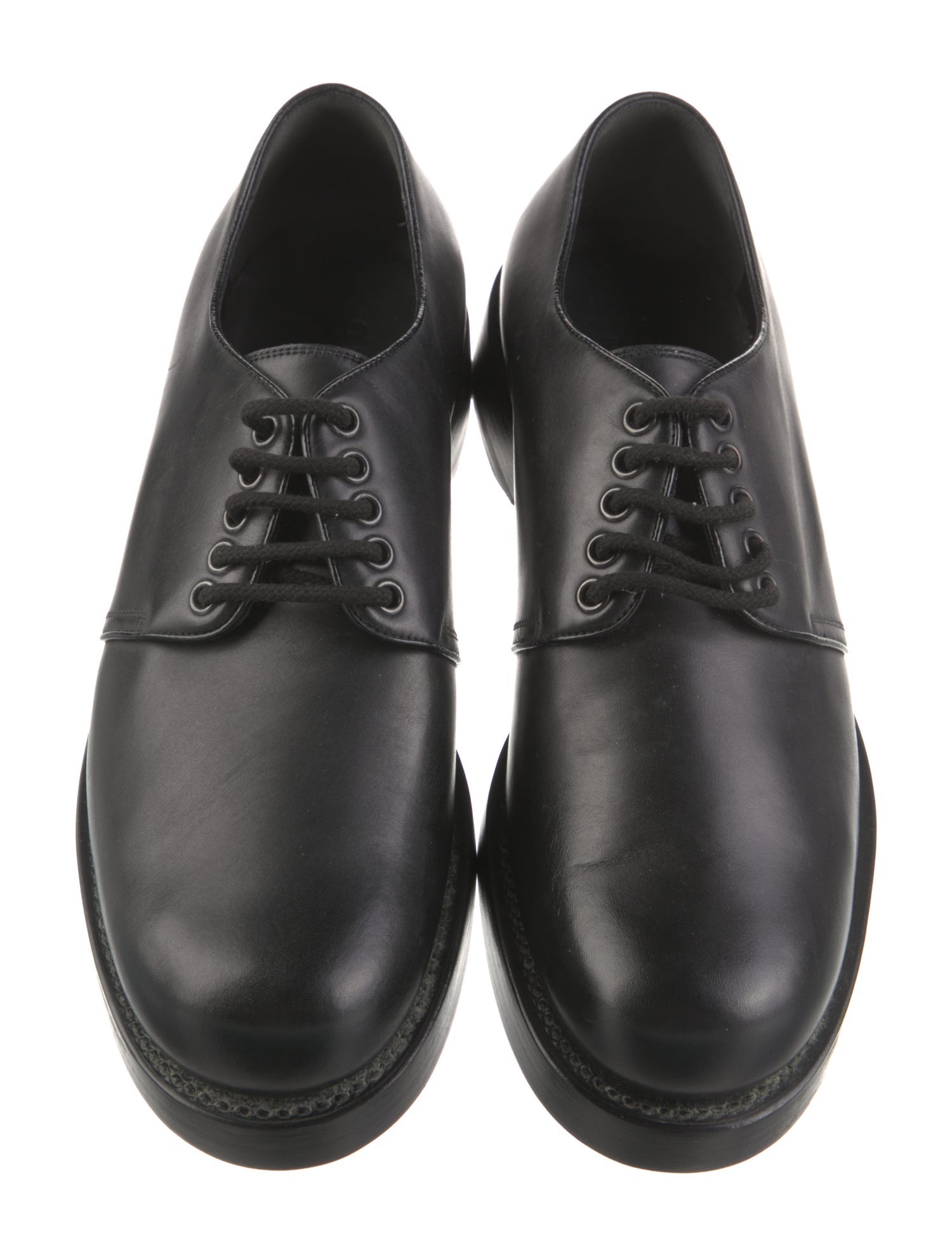 Gucci Leather Derby Shoes